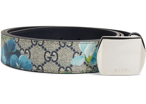 floral bloom gucci belt
